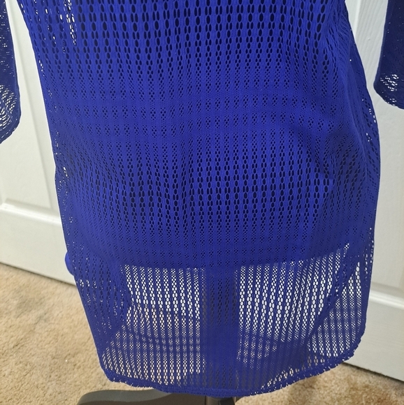 Oneill Blue Mesh Swimsuit Cover Up/Tunic   Size XS/S - Picture 6 of 12